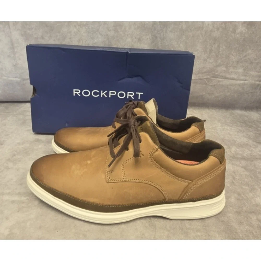 Rockport Mens Sz 8.5 Oxford Tried On